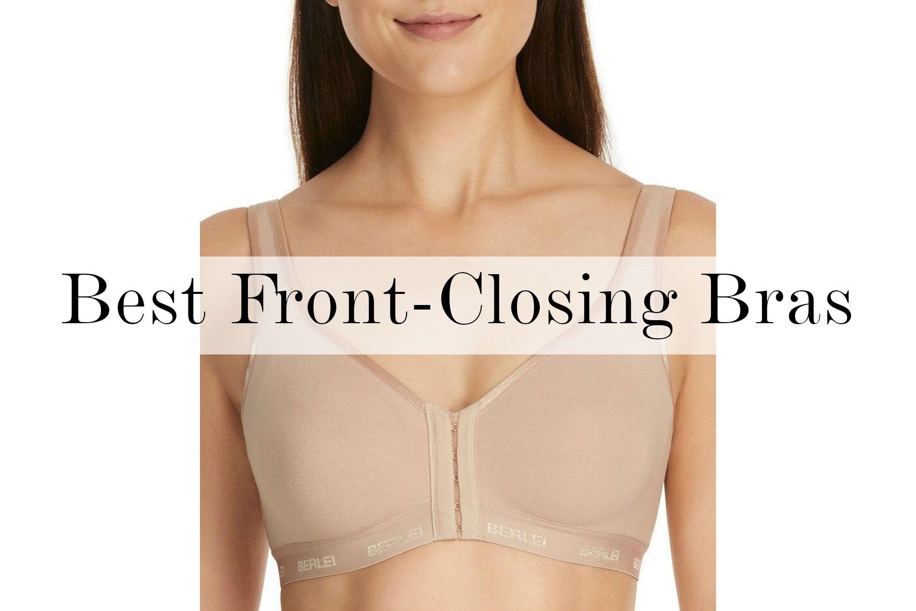 Post Surgery Front Closure Top, Women's Bra Front Closure