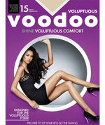 Voodoo Shine Voluptuous Comfort Sheers 2 Pack - Jabou Hosiery 