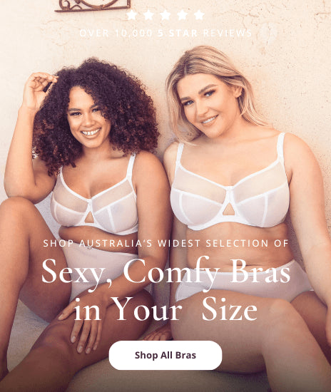 The Greta - Front-Closure Wirefree Bralette – Leading Lady Inc.