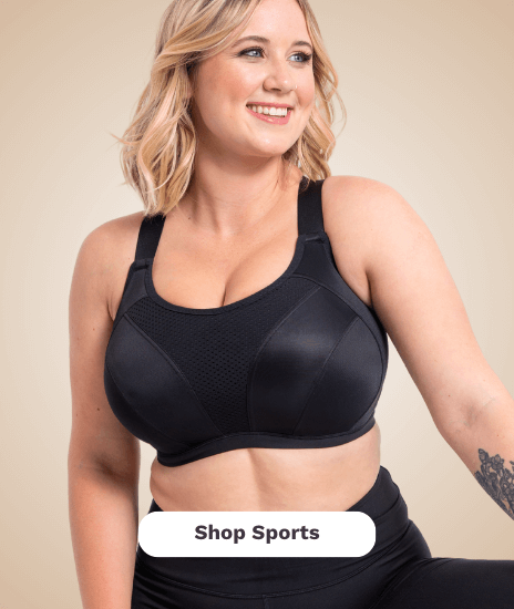 Comfort Choice Women's Plus Size Low-Impact Cotton Sports Bra 2