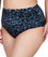 Artesands Le Blu Animale Rouched Side High Waist Brief - Animal Blue Swim 