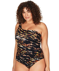 Artesands Rise of the Phoenix Visconti One Piece Swimsuit - Black Swim 