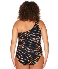 Artesands Rise of the Phoenix Visconti One Piece Swimsuit - Black Swim 