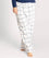 Ava & Audrey Amelia Brushed Cotton Pant - Ivory Sleep / Lounge 