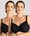 Ava & Audrey Jacqueline Full Cup Underwired Bra 2 Pack - Black Bras 