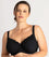 Ava & Audrey Jacqueline Full Cup Underwired Bra - Black Bras 