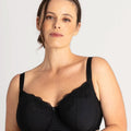 Ava & Audrey Jacqueline Full Cup Underwired Bra - Black