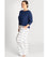 Ava & Audrey Maddison Knit Slouch LS Tee - Navy Sleep / Lounge 