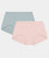 Bendon Body Cotton Trouser Brief 2 Pack - Icy Pink/Slate Knickers 