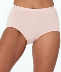 Bendon Body Cotton Trouser Brief 2 Pack - Icy Pink/Slate Knickers 