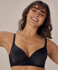 Bendon Body Seamfree Contour Bra - Black Bras 