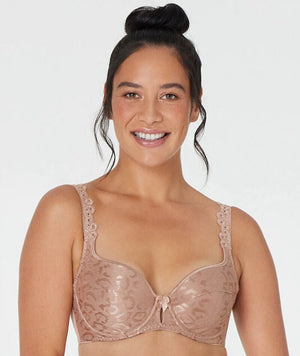 Bendon Damask Contour Underwire Bra - Coco Creme Bras 