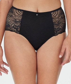 Bendon Embrace Full Brief - Black Knickers 