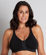 Bendon Restore Front Opening Wire-free Bra - Black Bras 