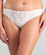 Bendon Thea Bikini Brief - White Knickers 