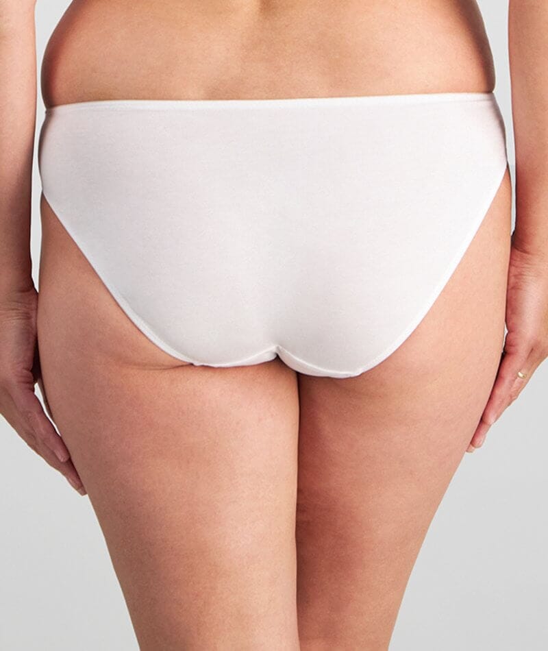 Bendon Thea Bikini Brief - White Knickers 