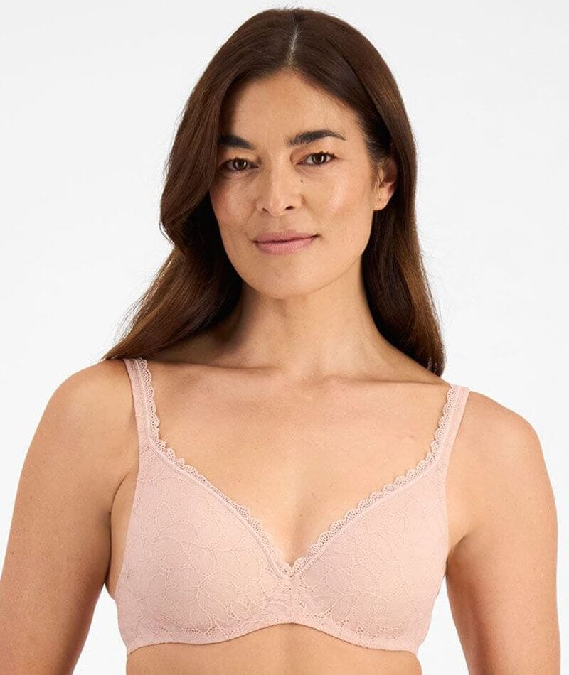 Berlei Barely There Lace Bra - Nude Lace Bras 