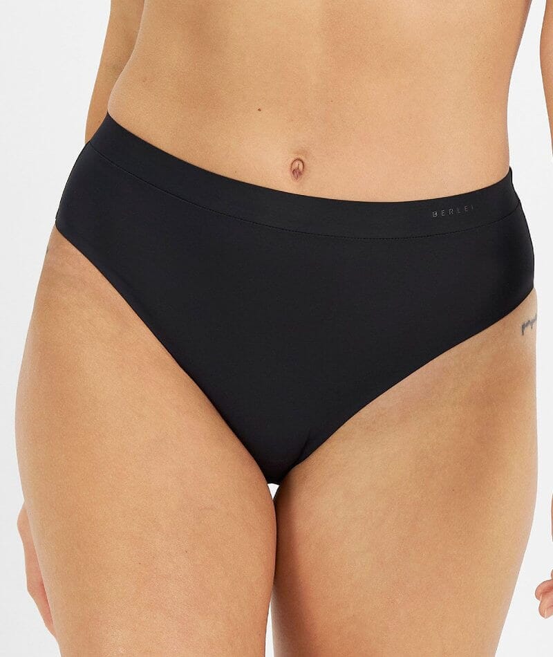 Berlei UnderState Hi-Cut Brief - Black Knickers 