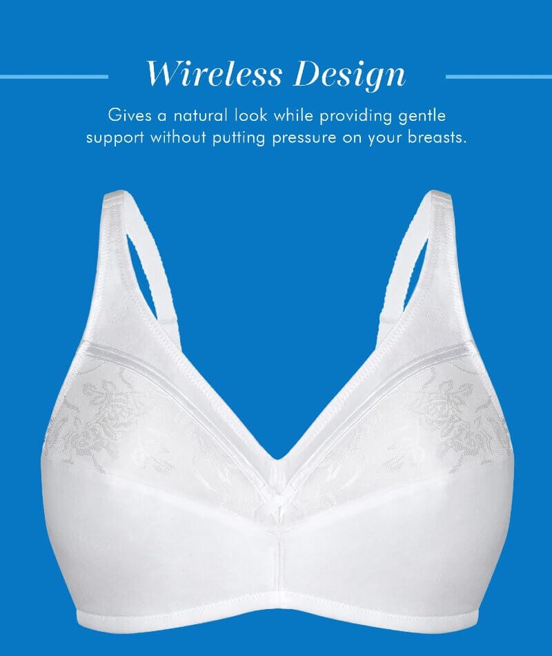 Wireless Cotton Shaper bra Triumph Cotton Shaper (White)