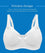 Bestform Satin Trim Wire-free Cotton Bra with Unlined Cups - White Bras 