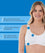 Bestform Unlined Wire-free Cotton Stretch Sports Bra with Front Closure - White Bras 