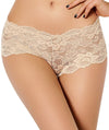 Curvy Floral Lace Brief - Nude Knickers 