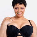 Curvy Kate Boost Me Up Padded Balcony Bra - Black