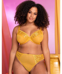 Curvy Kate Centre Stage Full Plunge Bra - Turmeric Yellow Bras 