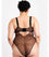 Curvy Kate Cool Cat Plunge Bodysuit - Leopard Brown Bodysuits & Basques 