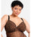 Curvy Kate Cool Cat Plunge Bodysuit - Leopard Brown Bodysuits & Basques 