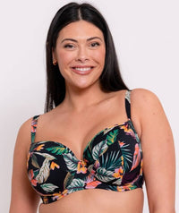 Curvy Kate Cuba Libre Balcony Bikini Top - Print Mix Swim 