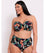 Curvy Kate Cuba Libre Bandeau Bikini Top - Print Mix Swim 