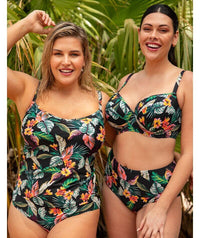 Curvy Kate Cuba Libre Tankini Top - Print Mix Swim 