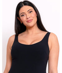 Curvy Kate Deep Dive Swimsuit - Black Swim 