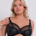 Curvy Kate Enclose Balcony Side Support Bra - Black