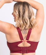 Curvy Kate Everymove Flexi-Wired Sports Bra - Beet Red/Coral Bras 