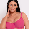 Curvy Kate First Class Balcony Bikini Top - Pink