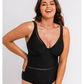 Curvy Kate First Class Plunge Swimsuit - Black