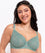 Curvy Kate Happy Boobs Balcony Bra - Sage Green Bras 