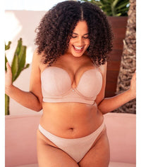 Curvy Kate Hey Girls Superplunge Strapless Bra - Latte Bras 