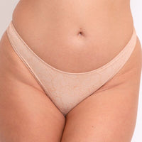 Curvy Kate Hey Girls Thong - Latte