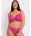 Curvy Kate Lace Daze Balcony Bra - Lipstick Pink Bra 