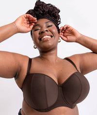 Curvy Kate Luxe Strapless Bra - Cocoa Bras 