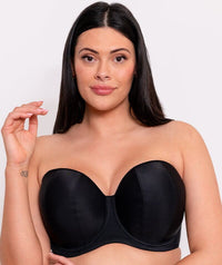 Curvy Kate Luxe Strapless Bra - Jet Black Bras 