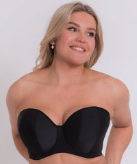 Curvy Kate Luxe Strapless Bra - Jet Black Bras 