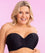 Curvy Kate Luxe Strapless Bra - Jet Black Bras 