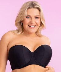 Curvy Kate Luxe Strapless Bra - Jet Black Bras 