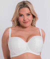 Curvy Kate Luxe Strapless Bra - Pearl Ivory Bras 