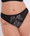 Curvy Kate Non-Stop Thong - Black/Pink Knickers 