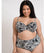 Curvy Kate Ripple Reef Balcony Bikini Top - Black Print Swim 